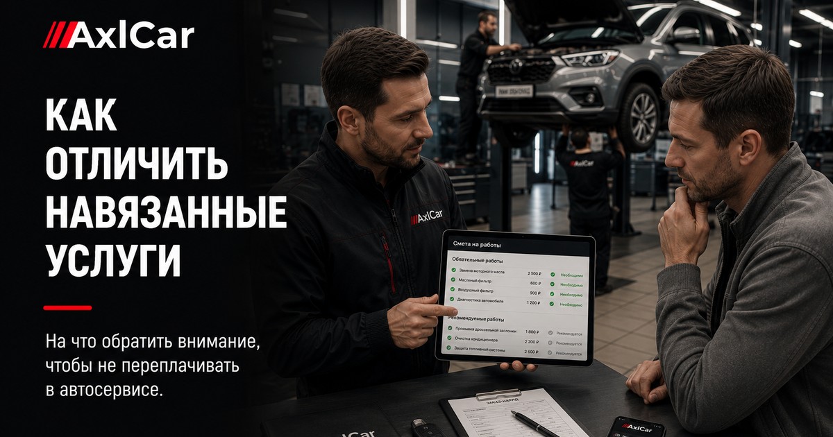 Как отличить обоснованный список работ от навязанных услуг в сервисе