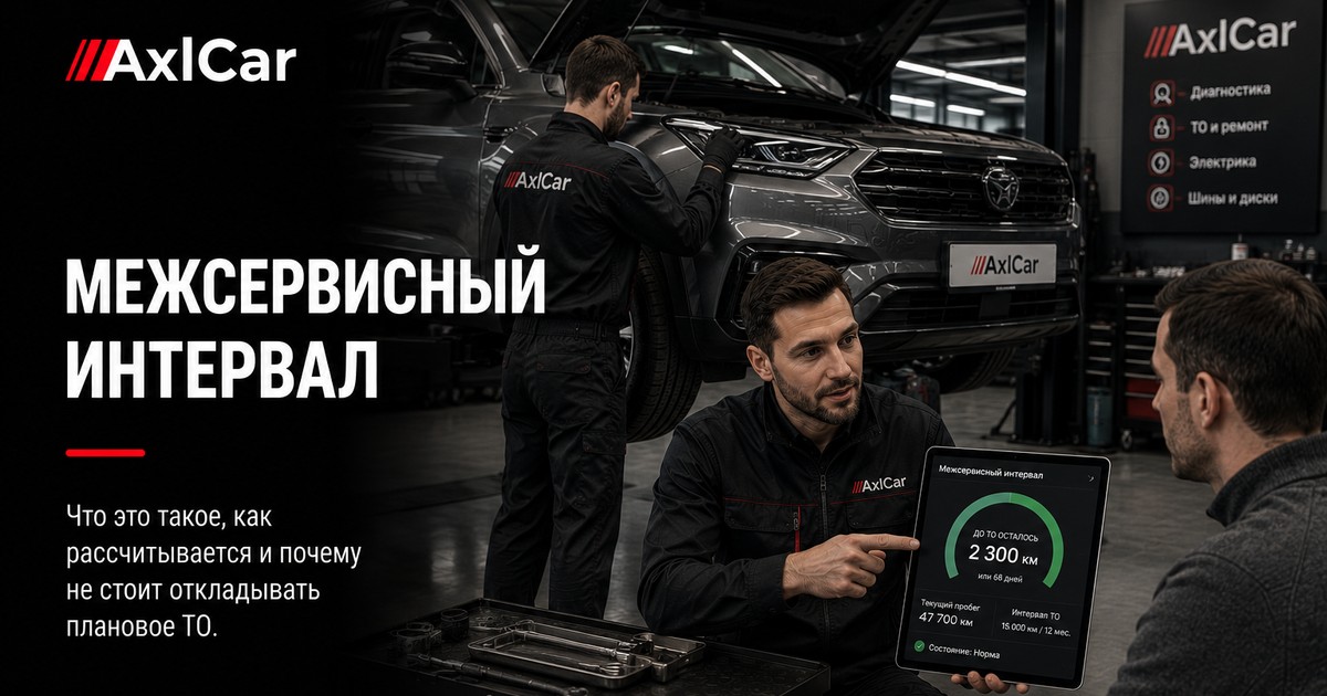 Что такое межсервисный интервал и почему он у всех разный