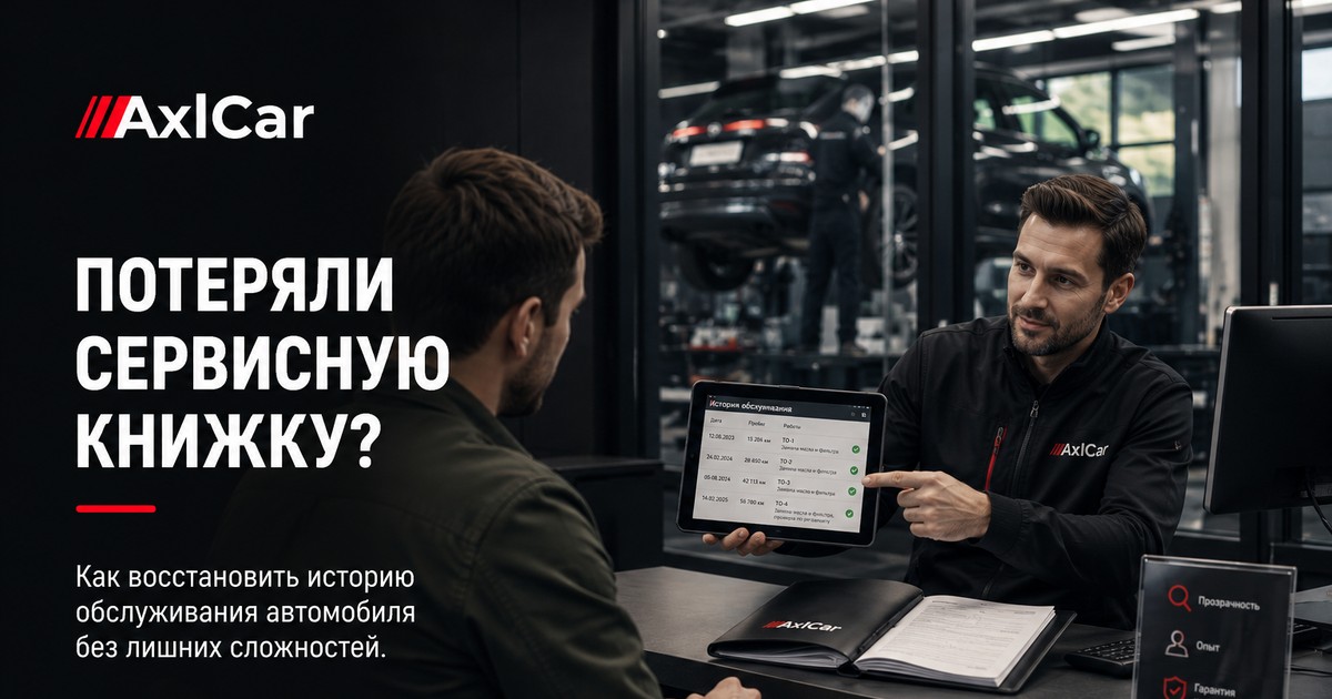 Что делать, если потерялась сервисная книжка
